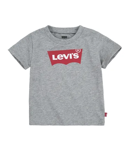 Levi's LVB Logo T-Shirt - Grey Heather