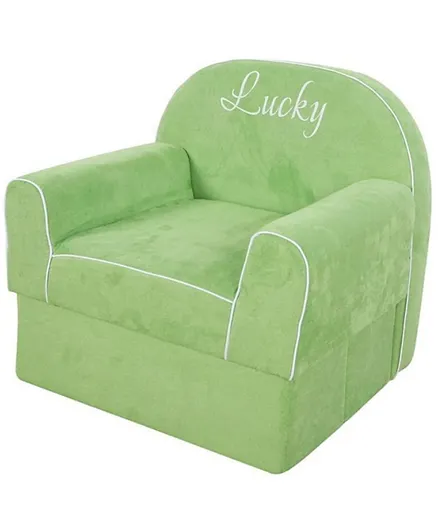 Home Canvas Lucky Child Sofa - Green