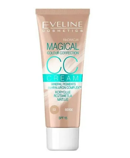 Eveline Cc Cream Magical Color Correction Beige - 30mL