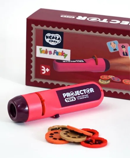 Projection Flat Flashlight Fde80701 - Red