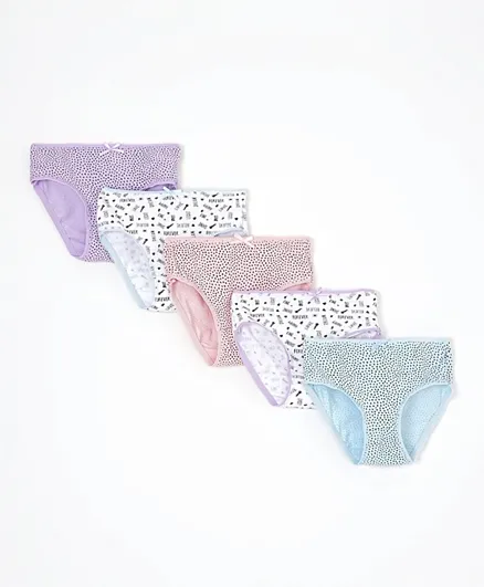 Minoti 5 Pack All Over Printed Panties - Multicolor