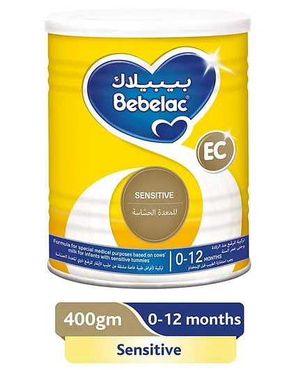 Bebelac Extra Care Digestive Comfort Formula Milk, 0-12 Months, Prebiotics, 400g