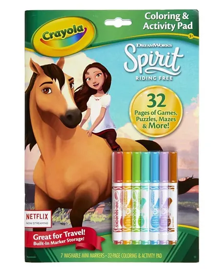 Crayola Spirit Coloring & Activity Pad Spirit - 32 Pages