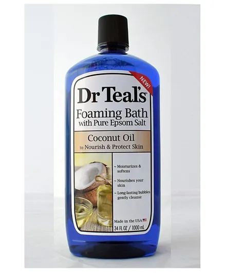 Dr Teals Foaming Bath Coconut Oil - 1000mL