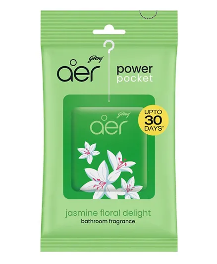 Godrej Aer Power Pocket Bathroom Fragrance Floral Delight - 10g