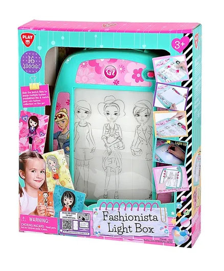 Playgo Fashionista Light Box - 16 Pieces