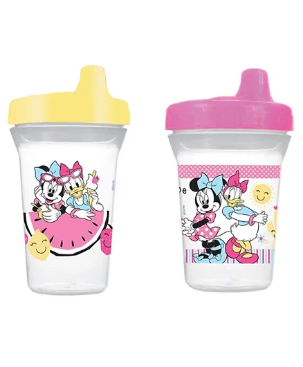Disney Minnie Mouse Baby Sippy Cup Pack of 2 - 300 ml