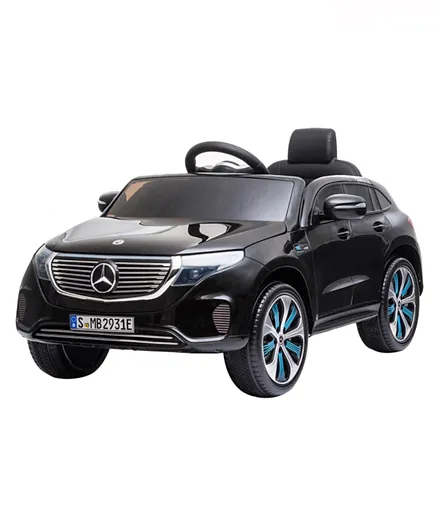 Babyhug Mercedes Benz EQC 400 Licensed Battery Operated Ride On with Remote Control - Black