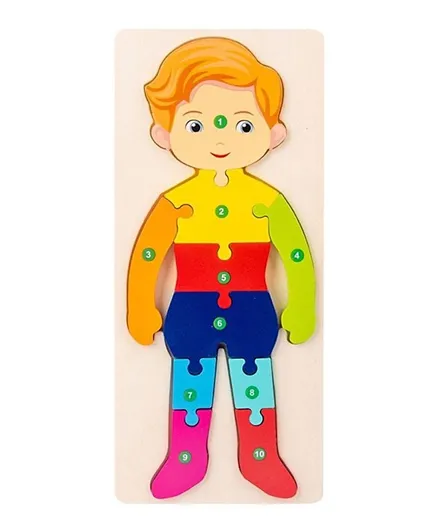 Highland Boy 3D Puzzle Learning Toy