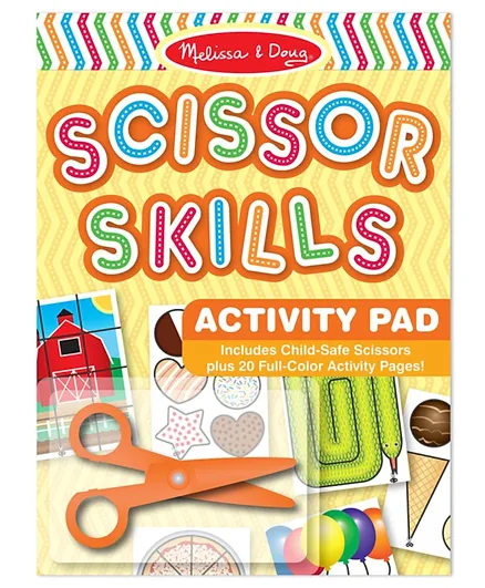 Melissa & Doug Scissor Skills Activity Pad - Multicolour