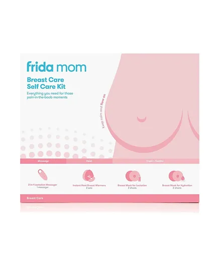 Frida Mom Breast Care Self Care Kit - 9 Pieces