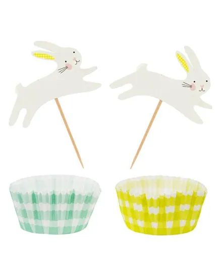Talking Tables Spring Bunny Cupcake Cases & Toppers