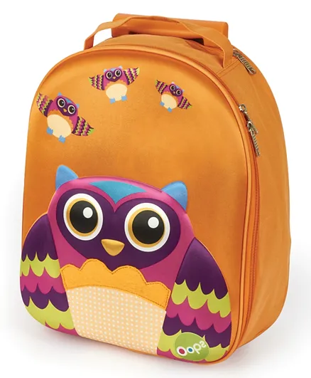 Oops Easy-Backpack Mr. Wu Owl New Orange - 12 Inches
