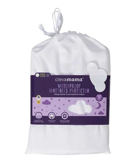 Clevamama Cotton Waterproof Mattress Protector