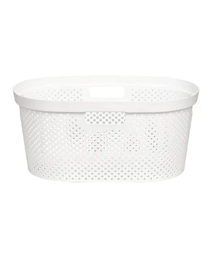 Homesmiths Oval Laundry Basket  - 38L