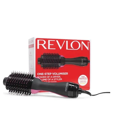 ريفلون - مجفف الشعر وتكثيفه وان ستيب 1100 واط RVDR5222 - أسود