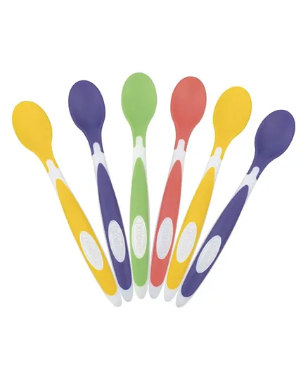 Dr. Brown's Soft Tip Spoon Multicolour - Pack Of 6