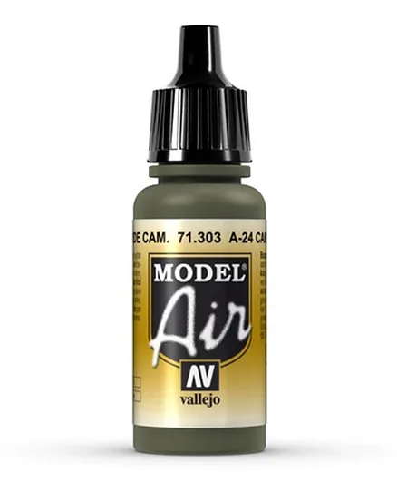 Vallejo Model Air 71.303 A-24M Camouflage Green - 17mL