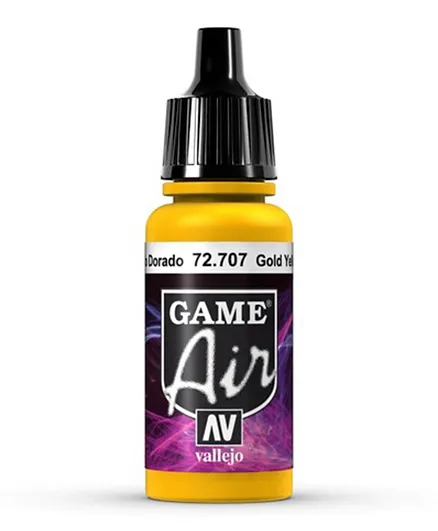Vallejo Game Air 72.707 Gold Yellow - 17ml