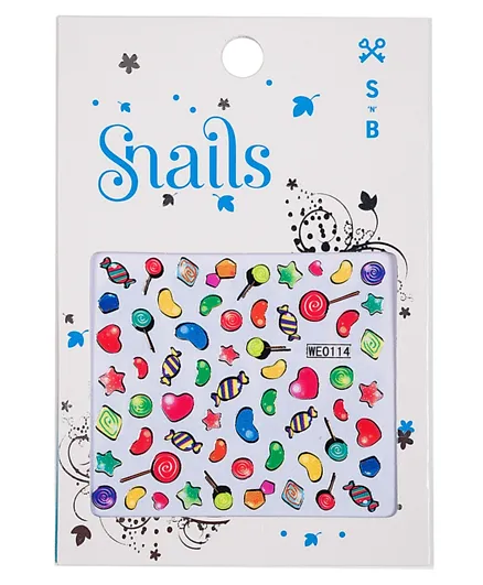 Snails Nail Stickers - Candy Blast