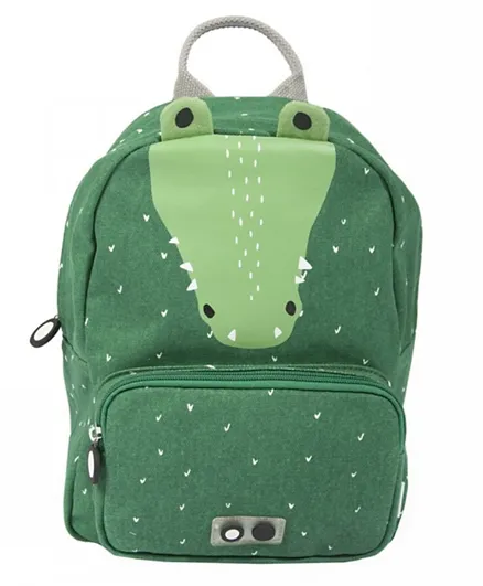 Trixie Mr. Crocodile Backpack Green  - 10 Inches