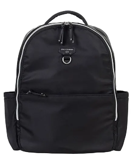 TWELVElittl XL Diaper Backpack with Laptop/ Tablet pocket- Black
