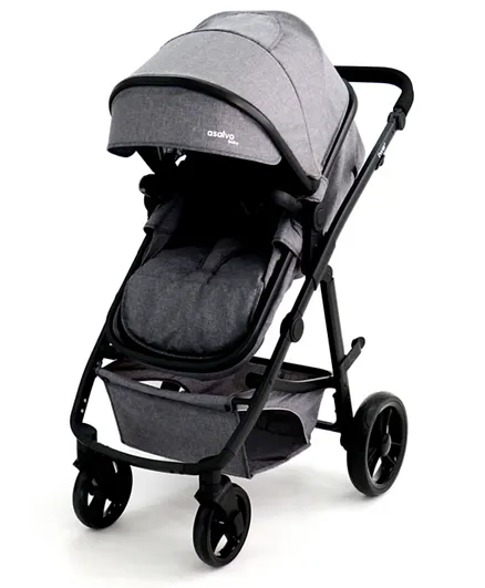 Asalvo Convertible Trio Two  3 In 1 Travel System - Grey