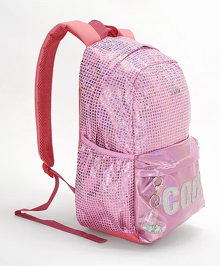 Statovac Pop Fashion Backpack Pink Cool - 16.9 Inches