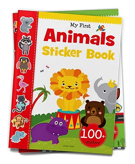 My First Animal Sticker Book - English
