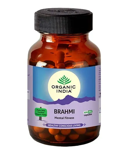 Organic India Brahmi Capsules - 60 Pieces