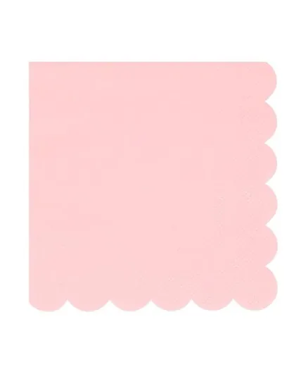 Meri Meri Cotton Candy Pink Small Napkins - 16 Pieces