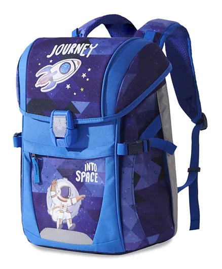 حقيبة مدرسية إرغونوميكية من سنفينو - أزرق فضائي 15 بوصة