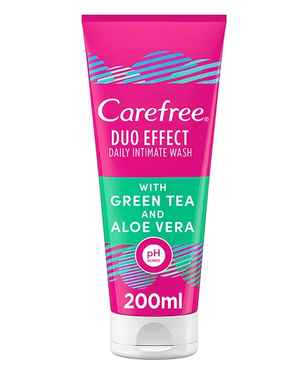 Carefree Daily Duo Effect Intimate Wash - 200mL