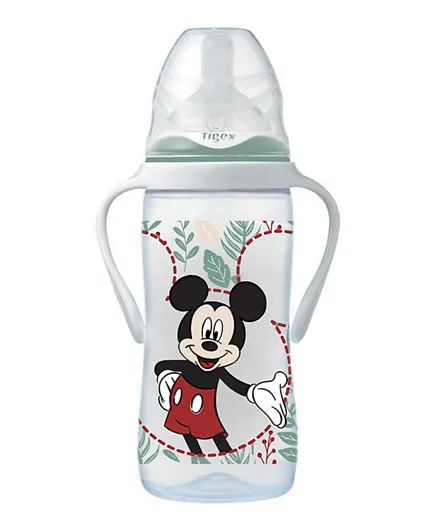 Tigex Mickey Mouse 3 Speed Wide Neck Feeding Bottle - 300ml