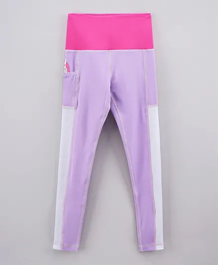 Flexi Lex Fitness Unicorn in My Pocket Pants - Purple
