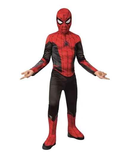 Rubies Official Marvel Spiderman No Way Home  Classic Costume Version 3 - Red