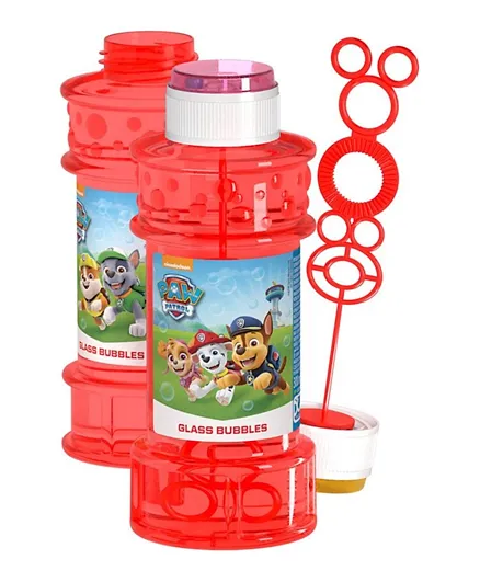 Paw Patrol Tin Contains Fluid To Form Soap Glass Bubbles - 300mL