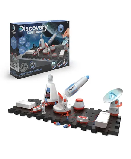 Discovery Mindblown Circuit Space Station Galactic Experiment Toy Set - 15 Pieces