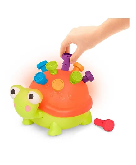 B.Toys B. Turtle with Pegs - Multicolor