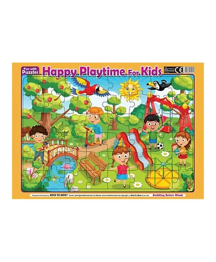 Fun With Puzzle Happy Playtime - English