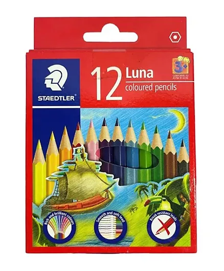 Staedtler Luna Short Color Pencils 2 Pack - 24 Pencils
