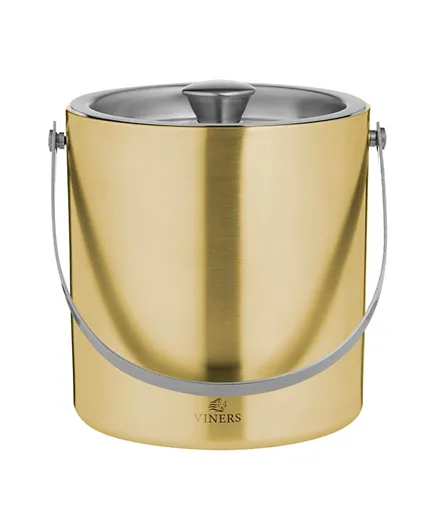 Viners Barware Double Wall Ice Bucket - Gold