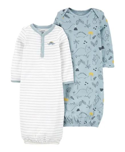 Carter's 2-Pack Sleeper Gowns - Multicolor