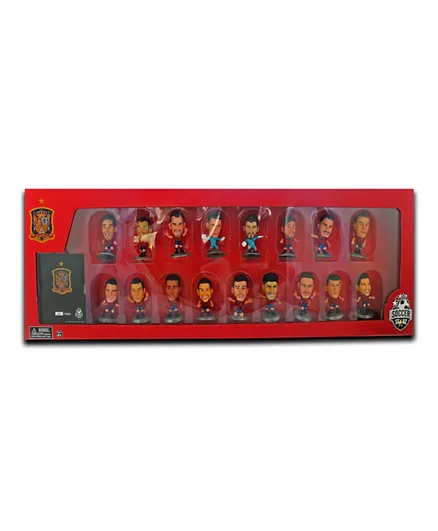 Soccerstarz Spain Team Pack of 17 Figures - 5cm