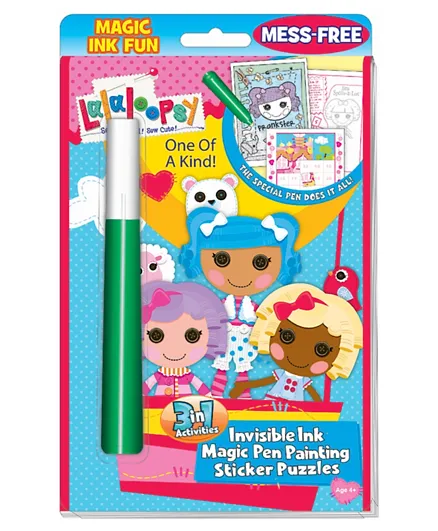 Lalaloopsy One Of A Kind Magic Pen Painting Book - English