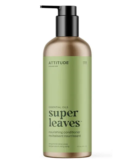 Attitude Super Leaves Bergamot and Ylang Ylang Nourishing Conditioner - 473mL