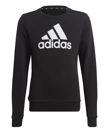 adidas Essentials Big Logo Sweatshirt - Black