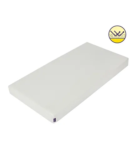 Clevamama   Anti-Allergy Mattress  Cot Bed Size - White
