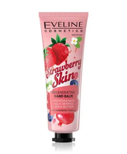 EVELINE Strawberry Skin Regenerating Hand Balm - 50mL