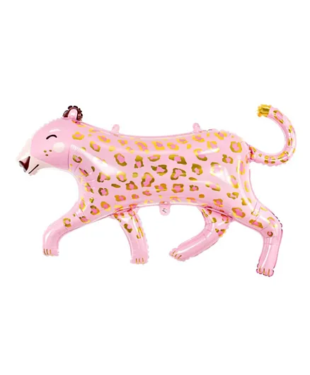 PartyDeco Leopard Foil Balloon - Pink